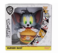 Soap Studio Cat & Mouse Hamburger Bust PVC Figure Limited Model Fashion Toys