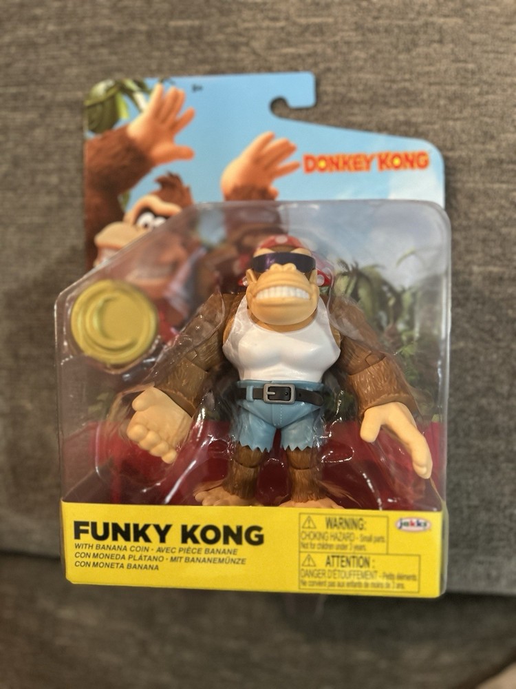 Funky Kong (Donkey Kong) 4” Jakks Pacific Figure