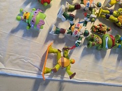 TMNT Lot of 15 Collectible Figures Various Years and Characters