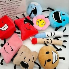 BFDI Battle for Dream Island Plush Figure – Stuffed Toy Gift for Kids & Fans
