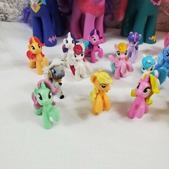 MLP My Little Pony lot of ponies. Various sizes generations. Toy lot 28 total