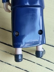 Shushing Nancy Pearl Librarian Female Action Figure 2008 Accoutrements NO BOOK