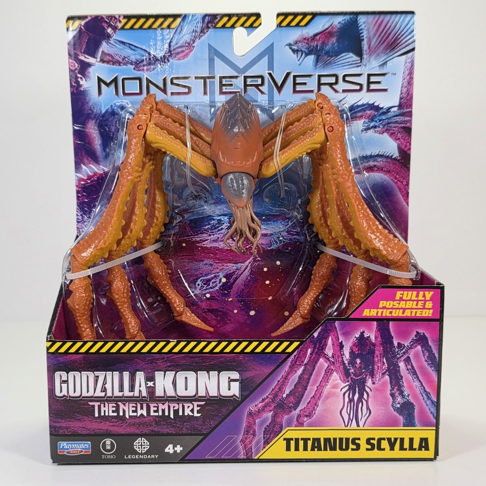 Monsterverse Godzilla x Kong The New Empire 6″ Titanus Scylla Articulated Figure