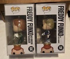 Freddy Funko Pop Glows Blue Ranger Voyage LE 250 & Glows Green Ranger LE 4000