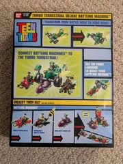 Teen Titans Turbo Terrestrial Deluxe Battling Machine Light Up Bandai 2006 Seald