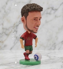 Diogo Jota Portugal Soccer Figurine 6.5cm Premium PVC Football Star Collectible