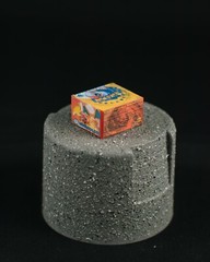 MINIATURE Pokemon First Edition Box Set Accessory for Action Figures/Dollhouse