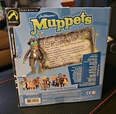 The Muppets Adventure Kermit Frog Indiana Jones Palisades Tour exclusive Figure