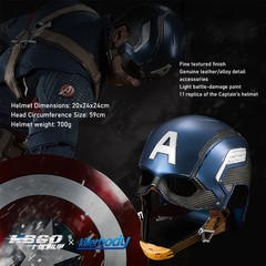 HiPlay Killerbody 1:1 Collectible Cap. America Wearable