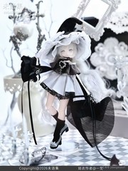 Momotale Paradise Lost Witch Series Bjd Hang Card Action Figure Official Gift