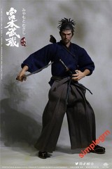 ZGJKTOYS L-001 1/6 Ronin Series: Miyamoto Musashi Action Figure In Stock