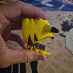 Pikachu Pokemon Mini Stapler Nintendo 1999 Collectible Toy Figure Vintage Retro