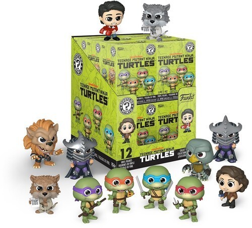 Funko TMNT Ninja Turtles Mystery Minis Display Case Of 12 Figure New