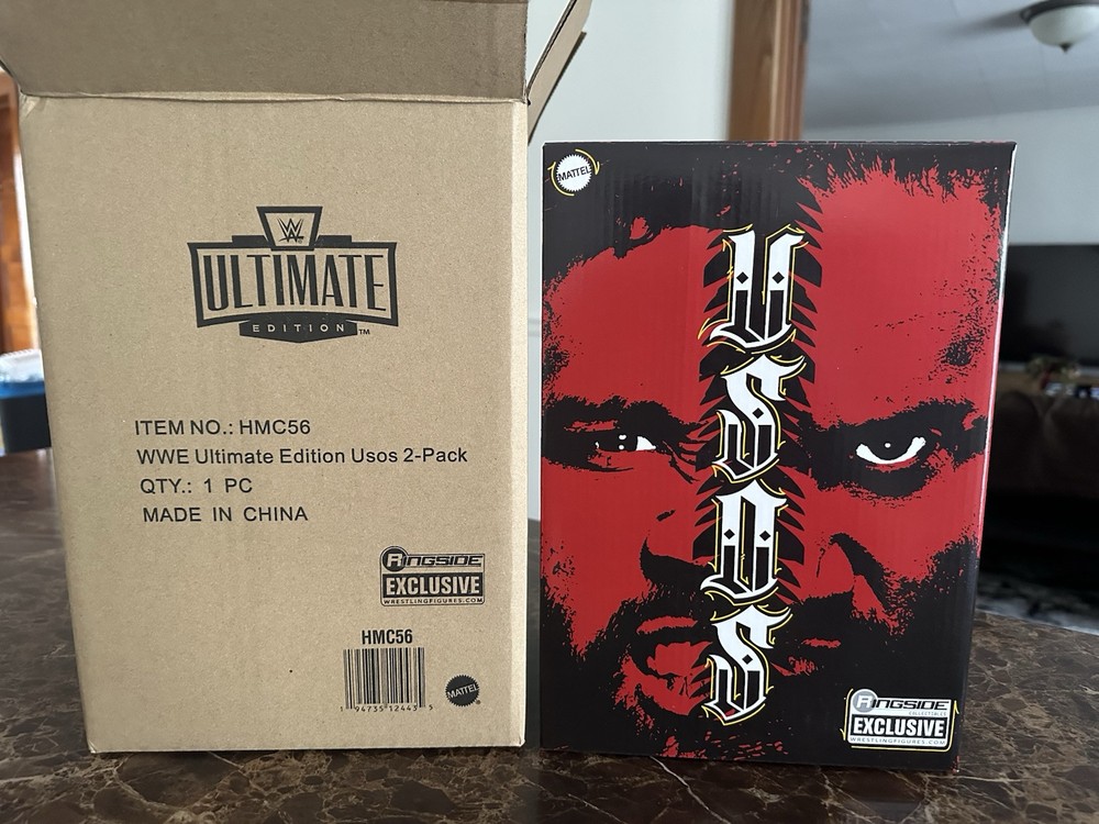 WWE Ultimate Edition Jey And Jimmy Uso The Bloodline 2pack Ringside Exclusive