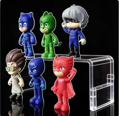 PJ Masks Collectible 6-Piece Figure Set, Kids Toys for Ages 3 Up FREE SHIPPING