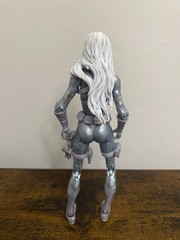 Marvel Legends SILVER SABLE Kingpin BAF Hasbro Spider-Man 6” Figure
