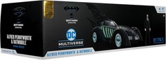 DC Multiverse Batman Forever Batmobile Vehicle and Alfred Pennyworth 7-in Scale