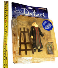 Leonardo Da Vinci Action Figure (2005, Accoutrements for Fun)