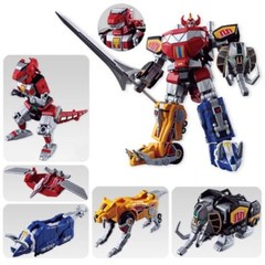 Bandai SMP Super Minipla Sentai Zyuranger Daizyujin Power Rangers Megazord