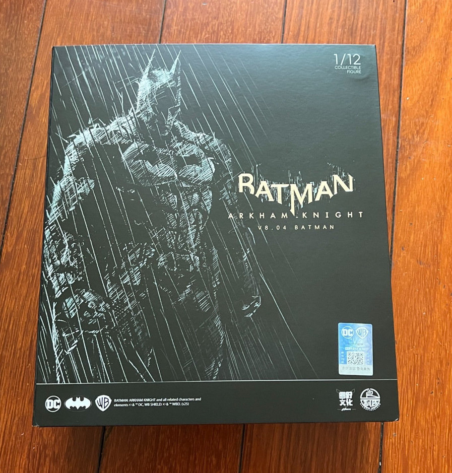 LPZZ DC Batman Arkham Knight V8.04 Batman1/12 Copmlete Action Figure IN Stock