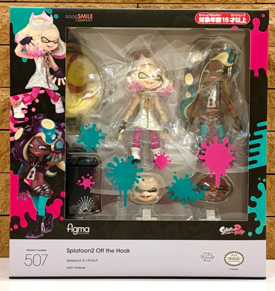 figma 507 Splatoon 2 Off the Hook Pearl Marina Figure Good Smile Company Japan