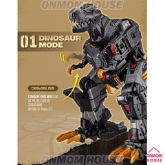 Miniforce Rex Kaiser Black Edition Transforming Robot Figure Dinoid Warrior