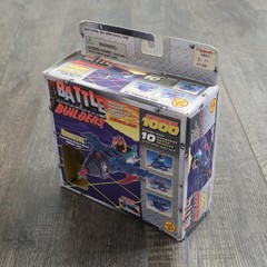 Vintage Toy Biz Battle Builders System 1000 Hurricane Rebel Hero Crash Pac Rare