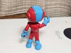 Paw Patrol Mighty Pup Jet Ryder Command Jet Replacement Red & Blue Suit Figure