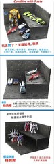 Machical Chain Case Nest Background Board Base for Transforming Action Figures