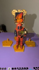 Hasbro Visionaries Figure Display Stand With Logo. Figure Not Included