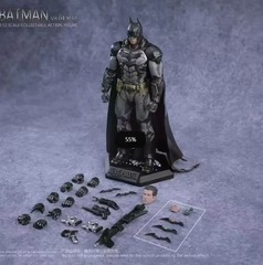 New LPZZ DC Batman Arkham Knight V8.04 Batman 1/12 Copmlete Action Figure Toy