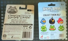 Angry Birds 3-pk Collectible Figures ☆SERIES 2☆ 2011 Rovio RED BIRD & BLUE BIRD