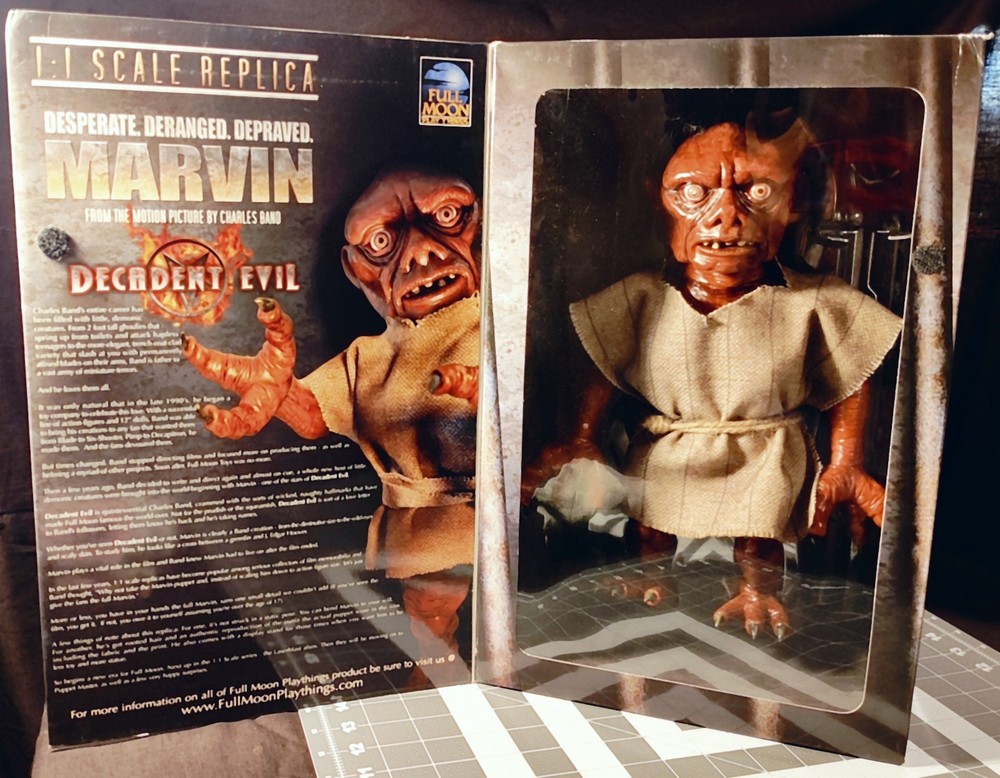 MARVIN Decadent Evil Figure 13″ Full Moon Playthings Vintage 2005 SEALED NEW