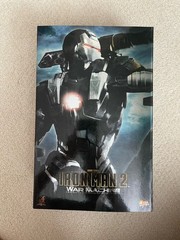 Hot Toys War Machine Iron Man 2 1:6 12in Action Figure w/ Gun & Stand