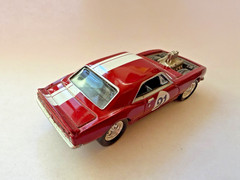1968 Chevy Camaro RS/SS JOHNNY LIGHTNING Classic Gold Red w/White Stripe