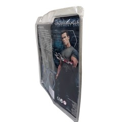 NECA Reel Toys Terminator 2 Judgement Day T-800 Man or Machine Figure 2009 Read