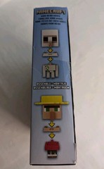 NEW Minecraft Mob Head Minis Villager Guarding Iron Golem Pack Ages 6+