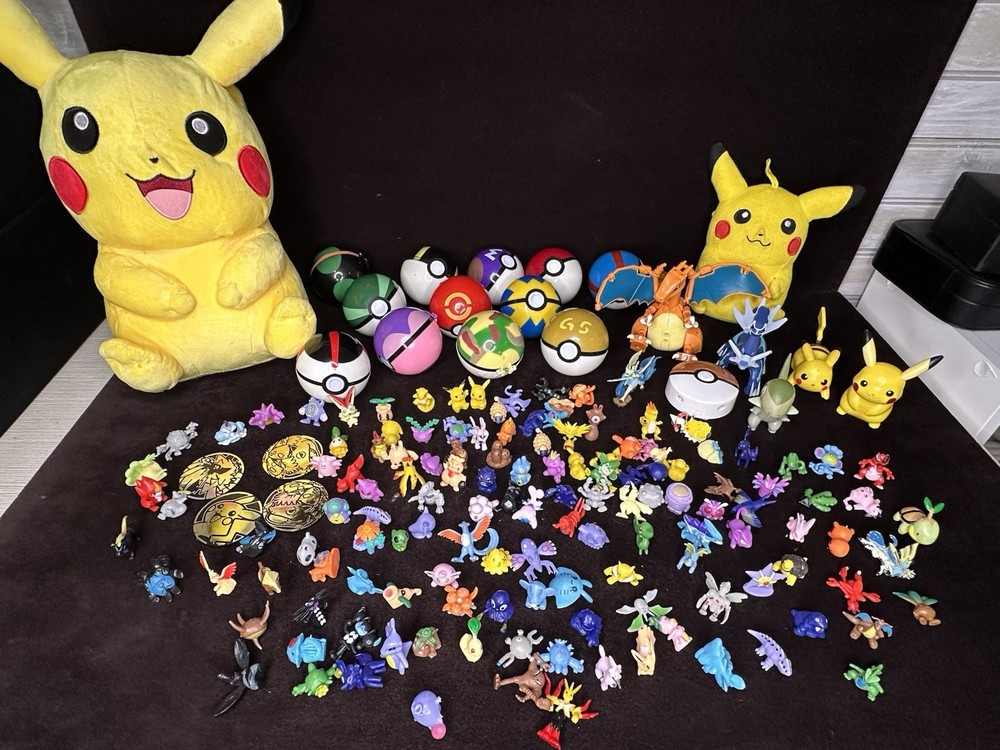 New & Vintage Pokemon Mixed Figure Lot Sold As Is