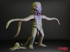 Monstarz OCTAMAN 3.75″ Scale Retro Action Figure Classic Horror Sci-Fi