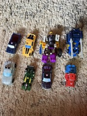 Lot Of 8 Vintage Transformers Robots in Disguise Spy Changers / Scout Class