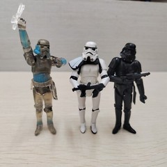 3pcs Star Wars Shadow Stormtrooper Sandtrooper 3.75″ Figure – Full Articulated