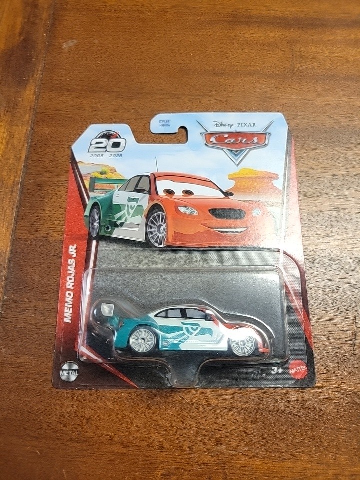 Disney Pixar Cars – Memo Rojas Jr. – 2026 New Release – 20th Anniversary