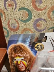 Ultimate Warrior, Honky Tonk Man, Xia Li Chase Wrestling figures