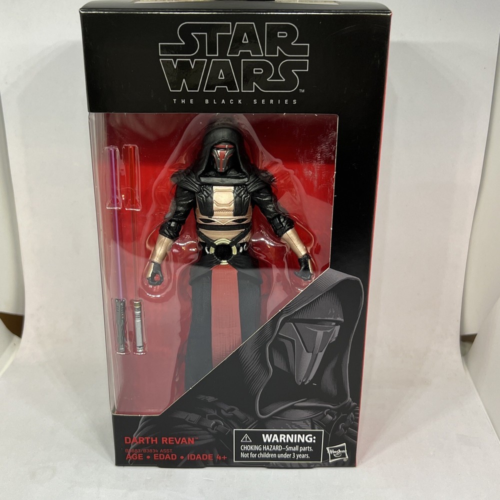 Star Wars The Black Series DARTH REVAN #34 Mint Condition Collector Grade New