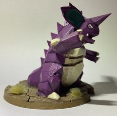 3D Resin Printed Nidoking Figure~ Pokémon