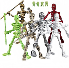 6 Pack T13 Action Figures Set, Skeleton Action Figure, Dummy 13, Titan 13 Mini S