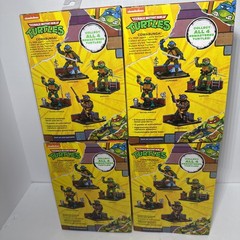 TMNT 1988 REMASTERED PLAYMATES SET OF 4 NINJA TURTLES 2024 40TH ANNIVERSARY Seal