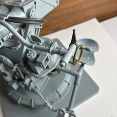 Custom WWII US Navy BOFORS 40MM A/A Gun; US Navy 1/6 +2 custom figs/oufit