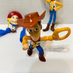 Disney Toy Story Action Figures Cake Toppers Woody and Jessie Lot of 3