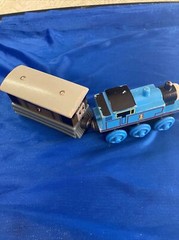 Vintage Wooden Thomas Train 1996 Toby 1996 Caboose Britt Allcroft